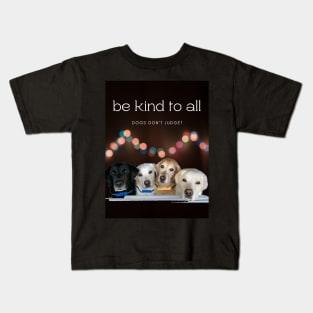 Be Kind Don't Judge Kids T-Shirt